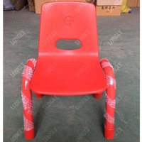 Meubles de jardin d'enfants en plastique en gros de haute qualité chaises de fête durables pour enfants pour une utilisation en extérieur