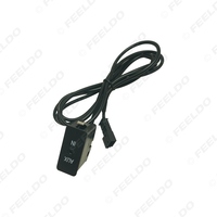 Panneau de commutateur d'interface Audio pour voiture, câble de musique pour BMW E39 E46 E38 E53 X5 adaptateur de câble AUX modifié