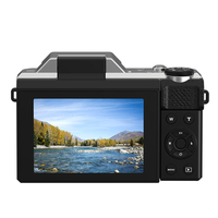 Caméra vidéo 4K OEM fabriquée en Chine avec zoom optique 6x, écran rabattable, objectif rétractable et flash intégré