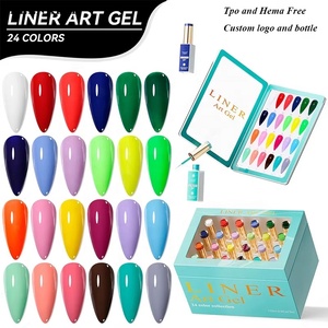 Vernis à ongles en gel pour l'art des ongles, peinture, manucure, 24 couleurs, été, DIY - Product Image 1