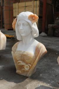 Statue <span class=keywords><strong>de</strong></span> buste <span class=keywords><strong>de</strong></span> <span class=keywords><strong>femme</strong></span> romaine en marbre blanc sculpté sur mesure <span class=keywords><strong>de</strong></span> haute qualité pour <span class=keywords><strong>la</strong></span> décoration <span class=keywords><strong>de</strong></span> <span class=keywords><strong>la</strong></span> maison occidentale, taille réelle, tête <span class=keywords><strong>de</strong></span> <span class=keywords><strong>femme</strong></span>, sculpture en stock - Product Image 4