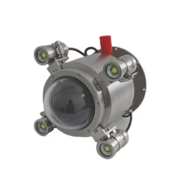 FULLDEPTH FD-IPC-08K11 ROV with LED4 Light PTZ Underwater Camera Featuring CMOS Sensor and NVR Support