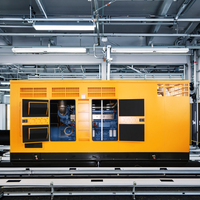Groupe électrogène diesel conteneurisé à cadre ouvert, silencieux, refroidi par eau, 1000 kW/1250 kVA, alimenté par moteur Yuchai, 50/60 Hz, avec option ATS
