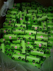 24 Rolls Portable Durable Waterproof Scented Pet <b>Cat</b> Waste Garbage Poop Bags Biodegradable Dog Travel Bag - Product Image 5