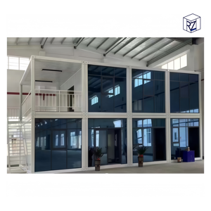 บ้านคอนเทนเนอร์แบบถอดประกอบได้สำเร็จรูปพร้อมส่งขายส่ง ดีไซน์ทันสมัย ใช้เป็นอพาร์ทเมนท์ โรงงาน โรงแรม - Product Image 3