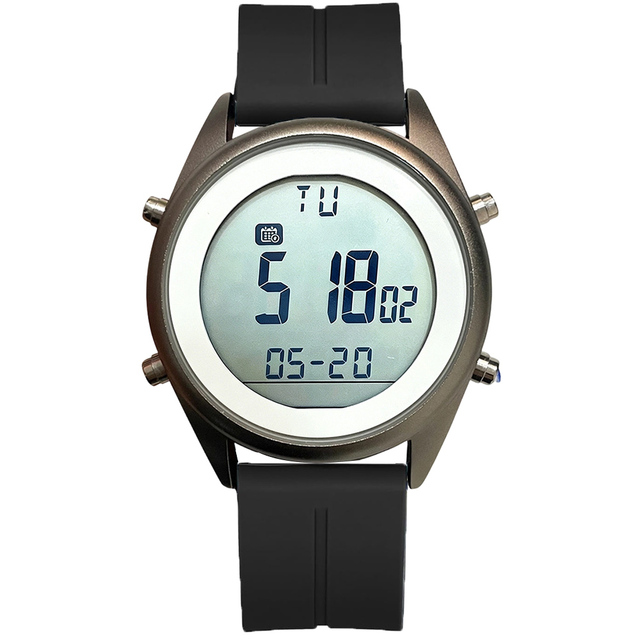 No App Required Pedometer Watch for Elderly, Waterproof Large LCD Screen with Step and Calorie Counter