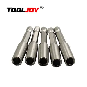 TOOLJOY Factory Supply Hex Drill Adapter Bit Impact Socket Nut Driver Use for Power Drill Screwdriver Bit Adapter