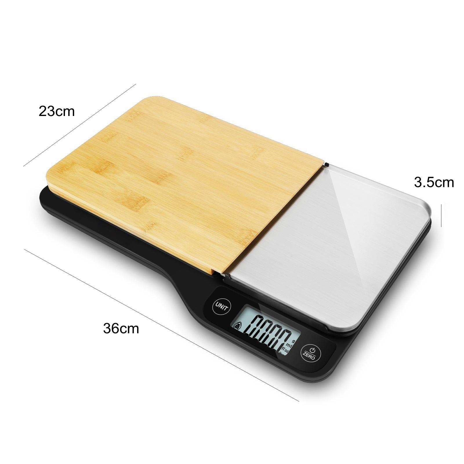 Bilancia Cucina Digitale 10kg/1g - Acciaio Inox, Funzione Tare, Per Alimenti E Liquidi - Foto 8