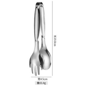 <span class=keywords><strong>8</strong></span> "Zoll Mini Edelstahl Vorspeise Zange 18 <span class=keywords><strong>8</strong></span> Gold Servier utensilien für zu Hause Küche für Zucker Obst Brot Buffet klein - Product Image 5