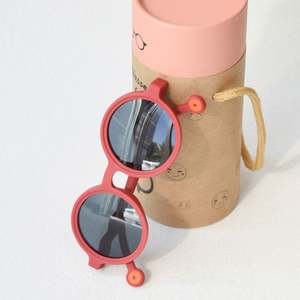 Estuche Rígido para Gafas de Niños, Resistente al Polvo y al Agua, Caja de Gafas de Tubo de Papel Kraft para Niños, Venta al Por Mayor - Product Image 5