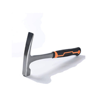 Marteau de maçon en acier forgé monobloc, marteau à burin monobloc, poignée antidérapante en TPR, personnalisation OEM ODM disponible