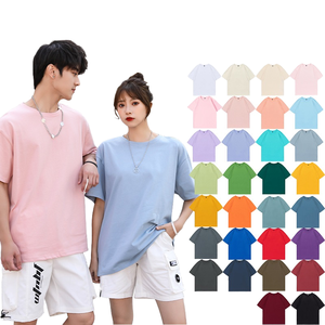 200G 100% Cotton <b>Tshirt</b> Men's Custom Logo Plain T Shirt Loose Fit Short Sleeve Tee Unisex Casual Heat-<b>Transfer</b> Printing T-shirt - Product Image 1