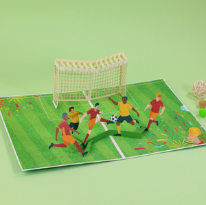 <span class=keywords><strong>Carte</strong></span> <span class=keywords><strong>de</strong></span> voeux <span class=keywords><strong>de</strong></span> football en trois dimensions Papier <span class=keywords><strong>d</strong></span>écoupé Anniversaire Bénédiction Cadeau créatif Message Merci Petite <span class=keywords><strong>carte</strong></span> <span class=keywords><strong>Carte</strong></span> <span class=keywords><strong>de</strong></span> voeux - Product Image 4