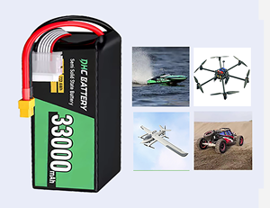 12S 44.4V 27000/30000/32000/36000/60000m/72000mAh 5C/8C/10C Semi-Solid State Lithium-Ion LiCoO2 Cathode 500 Cycles <b>Battery</b> Pack - Product Image 4