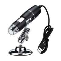 Microscope numérique électronique USB WIFI 1000X avec lumière LED pour smartphone IOS Android Microsoft System