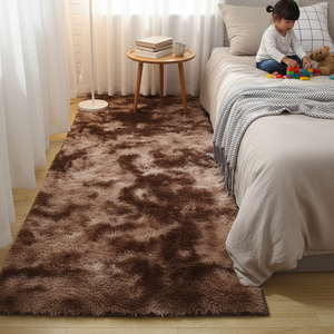 <span class=keywords><strong>Tappeto</strong></span> in poliestere <span class=keywords><strong>grigio</strong></span> con motivo a puzzle, a pelo lungo, spesso, adatto agli animali domestici, antiscivolo, in peluche, per soggiorno, camera da letto, decorazione per la casa, 4m - Product Image 5