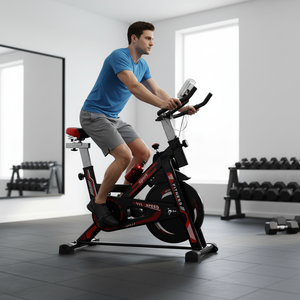 <span class=keywords><strong>Bicicleta</strong></span> de <span class=keywords><strong>Spinning</strong></span> de Alta Resistencia <span class=keywords><strong>para</strong></span> Ejercicio en Interiores, Resistencia Ajustable, <span class=keywords><strong>Bicicleta</strong></span> de Gimnasio <span class=keywords><strong>para</strong></span> el Hogar - Product Image 2