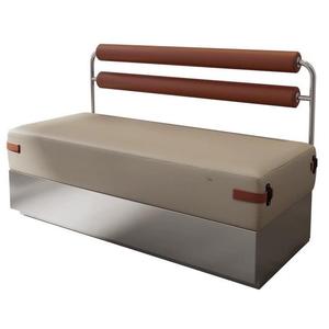Foshan Steel Plant World Tables et chaises de <span class=keywords><strong>restaurant</strong></span> à thème en acier inoxydable personnalisées Tables et chaises de café en cuir PU Stand - Product Image 3