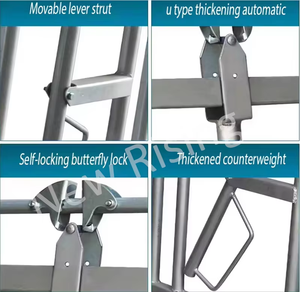 Équipement d'élevage laitier : Serre-tête pour bovins, Pince <span class=keywords><strong>de</strong></span> col pour vaches, Équipement <span class=keywords><strong>de</strong></span> manipulation du bétail, Étrangleur <span class=keywords><strong>de</strong></span> bétail, Outils pour laiteries - Product Image 5