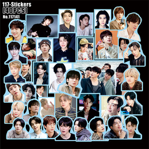 Pegatina <span class=keywords><strong>del</strong></span> 5º <span class=keywords><strong>Álbum</strong></span> ARIRANG de KPOP BT Idol World Tour, V JungKook JK J-hope JIN RM INS, Papel Decorativo para Equipaje y Decoración <span class=keywords><strong>del</strong></span> Hogar - Product Image 3