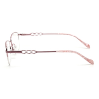 Marcos ópticos de titanio para mujer, nuevo diseño, gafas personalizadas, fabricante