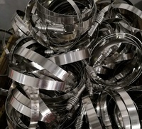 Collier de serrage à tension constante robuste américain, en acier inoxydable 304, à ressort, pour tuyaux d'échappement et de circulation d'eau automobiles