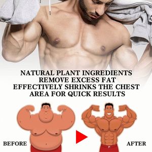 OUHOE Crema Reafirmante de Pecho Orgánica para Hombre, Crema para Adelgazar el Pecho para Hombre, Marca Privada al por Mayor OUHOE - Product Image 5