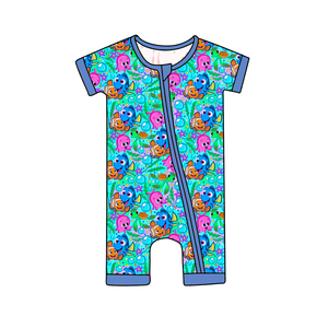 กางเกงขาสั้นเด็กผู้ชายผ้าไผ่พิมพ์ลายตามสั่งขายส่งสำหรับฤดูร้อน ระบายอากาศได้ดี - Product Image 4