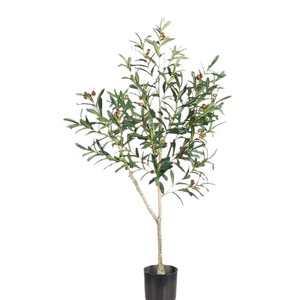 Artificial Olive <b>Tree</b> Bonsai Large <b>Plastic</b> Decorative Plant For Home Living Room Window Display Interior Decoration - Product Image 3
