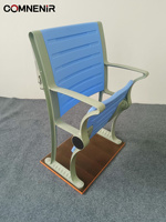 Chaise de bureau de salle de conférence pliable moderne et stable pour les paramètres de mobilier d'amphithéâtre d'école d'université et de collège