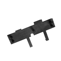 Base de support à vis en acier inoxydable usinée CNC, plaque de montage à trous multiples pour équipements industriels et structures de véhicules