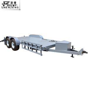 <span class=keywords><strong>Remorque</strong></span> à <span class=keywords><strong>double</strong></span> essieu pour voiture <span class=keywords><strong>Remorque</strong></span> de transport pour pelle 4t - Product Image 4