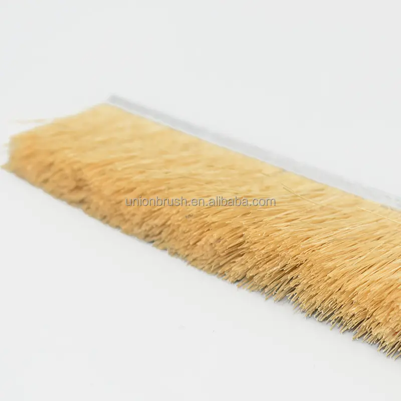 Reliable And Cheap Door Sweep Brush Strip Used For Sanding Machine Sisal Strip Brush