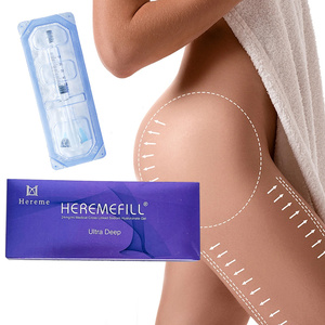 CE Hereme - Gel <span class=keywords><strong>de</strong></span> Ácido Hialurónico Reticulado BDDE Efectivo <span class=keywords><strong>para</strong></span> Rellenar Arrugas Faciales, Volumen Corporal y Dérmico - Product Image 5