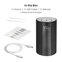 Diffuseur d'huiles essentielles électrique, purificateur d'air, humidificateur, machine à parfum sans eau, pour table, maison, hôtels, voiture, durable