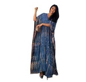 Robe de plage ample imprimée style européen et américain, chemisier de plage, robe de vacances, robe de protection solaire pour bikini - Product Image 4
