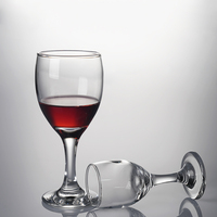 Verres à vin rouge en gros, design moderne, verre de bar de luxe, gobelet élégant, cristal transparent, verre à vin vintage