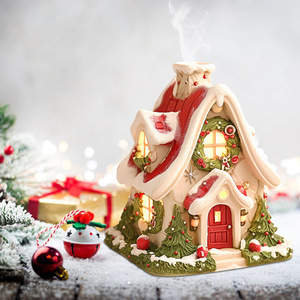 Figura de Resina de la Aldea Navideña del Taller de <span class=keywords><strong>Santa</strong></span> Claus - Product Image 3