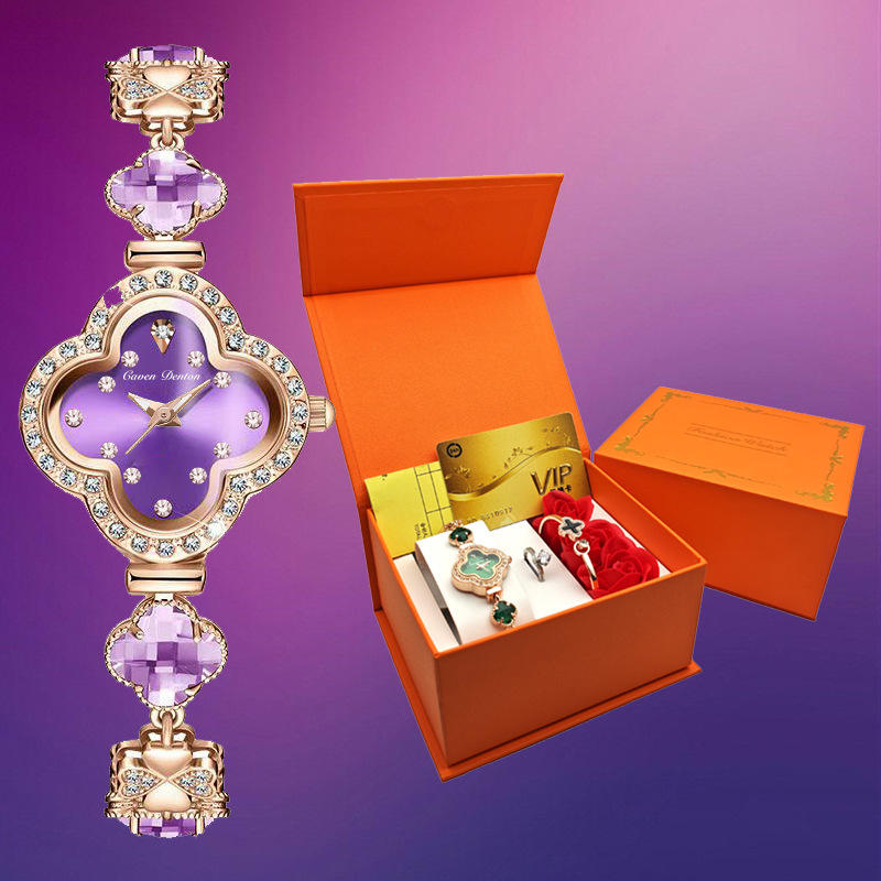 Serenity Purple - Rose Gold Case