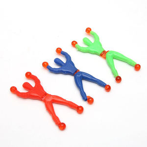 Jouets classiques pour hommes : Jouets adhésifs pour grimper au mur, Jouets adhésifs en forme de paume, Jouets adhésifs en forme de toile d'araignée, Jouets marteau météore adhésifs, Jouets amusants en plastique écologique - Product Image 3