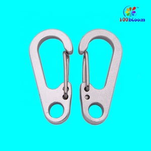 Trung quốc sản xuất bán lẻ hoặc bán buôn tùy chỉnh Phụ kiện túi & Túi các bộ phận Mini Carabiner Clip 3 cm nhỏ Móc chìa khóa móc - Product Image 5