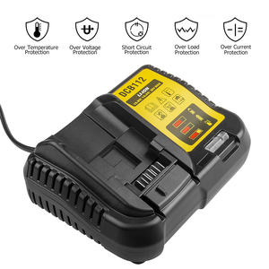 <span class=keywords><strong>Chargeur</strong></span> de batterie au lithium 18650 10,8V-20V 2A compatible <span class=keywords><strong>DCB112</strong></span> DCB015 DCB105 <span class=keywords><strong>Chargeur</strong></span> de batterie d'outil électrique hybride - Product Image 2