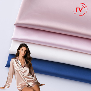 <span class=keywords><strong>Tessuto</strong></span> in Raso di Seta Elasticizzato in Poliestere e Spandex 100GSM, Traspirante, 66 <span class=keywords><strong>Colori</strong></span> Disponibili <span class=keywords><strong>per</strong></span> Abiti, Abbigliamento Sportivo e da Notte - Product Image 2