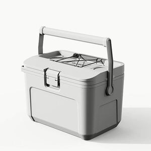 กล่องเก็บความเย็นสำหรับแคมป์ปิ้งปิกนิกกลางแจ้ง PE/PP ขนาด 16QT คุณภาพสูง ราคาประหยัด พกพาสะดวก สำหรับเก็บอาหารและกระป๋อง - Product Image 1