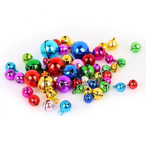 Hoge kwaliteit 12mm kleine mini messing belletjes knutselwerk DIY metaal glanzende kerstbelletjes voor festival feestdecoraties sieraden kat - Product Image 4