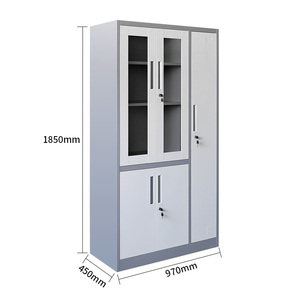 ตู้เก็บเอกสารโลหะทนทาน5ประตูสำหรับตู้เสื้อผ้าที่เก็บเอกสารประกอบง่ายสำหรับใช้ในสำนักงาน - Product Image 2