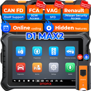 Herramienta de Codificación OBD2 Otofix D1 Max2 con Actualización Gratuita, Máquina de Herramientas Automotrices para Vehículos y Autos - Product Image 2
