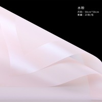 Papier d'emballage direct d'usine pour fleurs pouf effet plissé gelée film mat imperméable fleur papier d'emballage floral matériaux