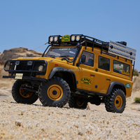FMS 11045RSYL-SP 1/10 FCX10 RS modèle de voiture tout-terrain 2.4G RC 4WD électrique escalade Rock Buggy camion avec lumières