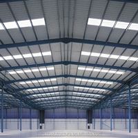 Bâtiment modulaire industriel en acier préfabriqué à poutres en H, écologique, à assemblage rapide, pour atelier, entrepôt, hangar, bureau